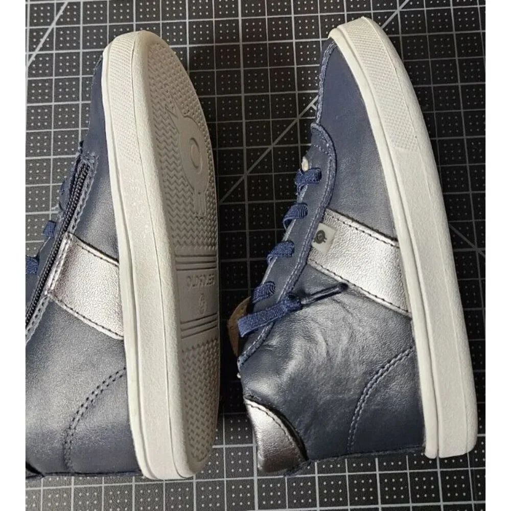 OLD SOLES‎ toddler Boy's Glamourama high top Zip sneakers US size 9